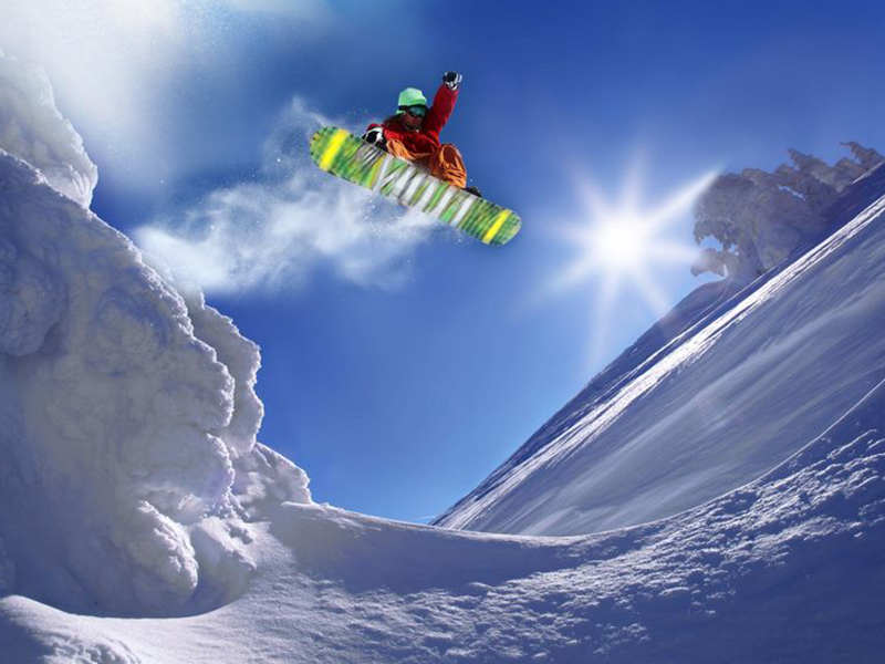 Snowboard, when the mountain becomes your playground