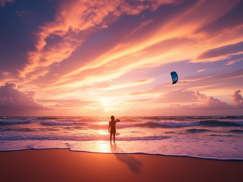 Kitesurf, when the ocean becomes your playground
